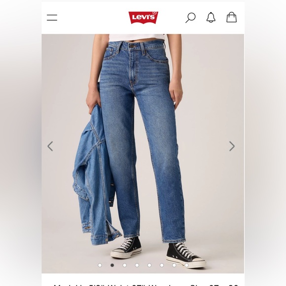 Levi 80s Mom Jean